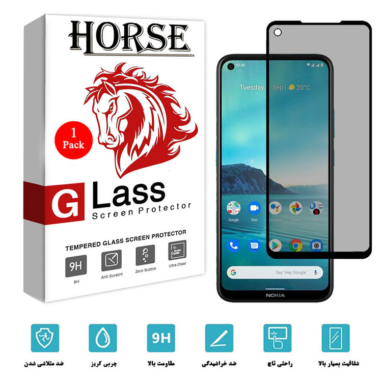محافظ صفحه نمایش سرامیکی هورس مدل CRP مناسب برای گوشی موبایل نوکیا 3.4