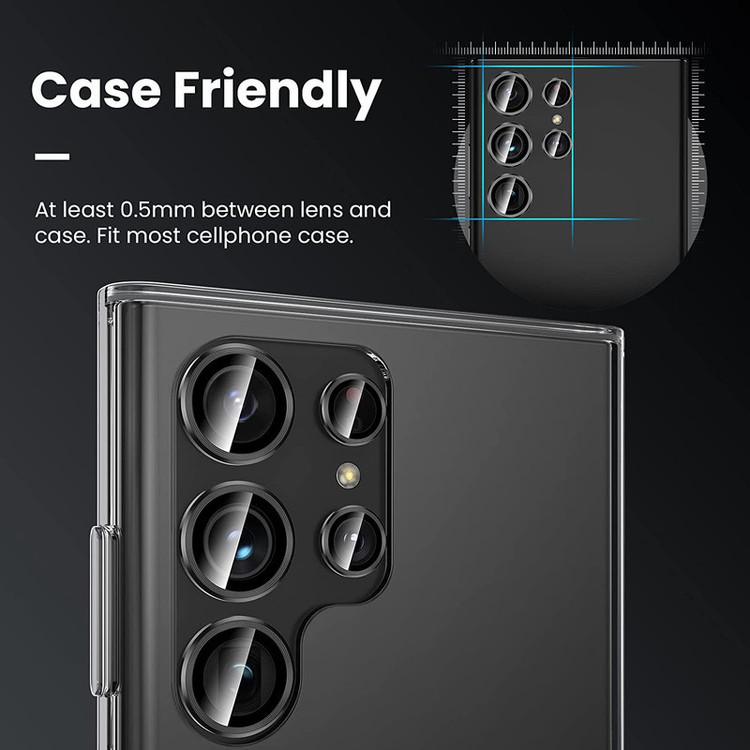 محافظ لنز دوربین هیتو مدل 3D Carbon مناسب برای گوشی موبایل شیائومی Poco M4 Pro