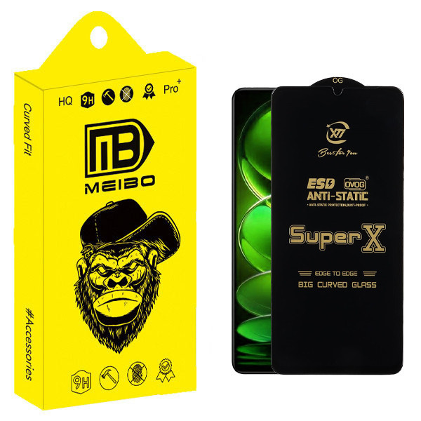 محافظ صفحه نمایش میبو مدل SuperX Guard مناسب برای گوشی موبایل شیائومی Redmi Note 12 Pro 5G / 12 Pro Plus / 13 Pro 4G / Poco F3 GT / F4 GT / Note 12 Turbo / X5 Pro / F5 / Note 13R Pro / M6 Pro