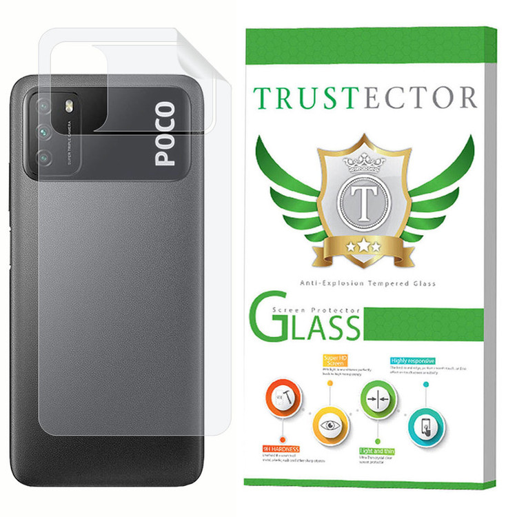 محافظ پشت گوشی نانو تراستکتور مدل TPBTA-Glass مناسب برای گوشی موبایل شیائومی Poco M3