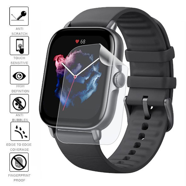 محافظ صفحه نمایش تراستکتور نانو مدل TPWTA-Glass مناسب برای ساعت هوشمند شیائومی Amazfit GTS 3