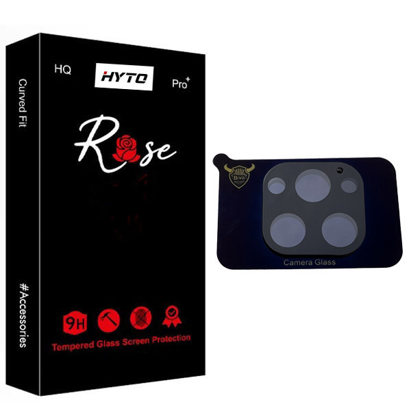 محافظ لنز دوربین هیتو مدل Rose 3D مناسب برای گوشی موبایل اپل iPhone 13 Pro Max