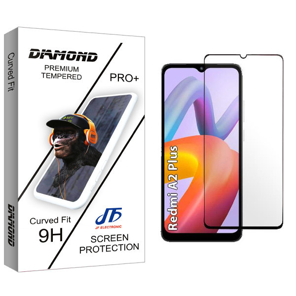 محافظ صفحه نمایش شیشه ای جی اف مدل Diamond مناسب برای گوشی موبایل شیائومی Redmi A2 Plus