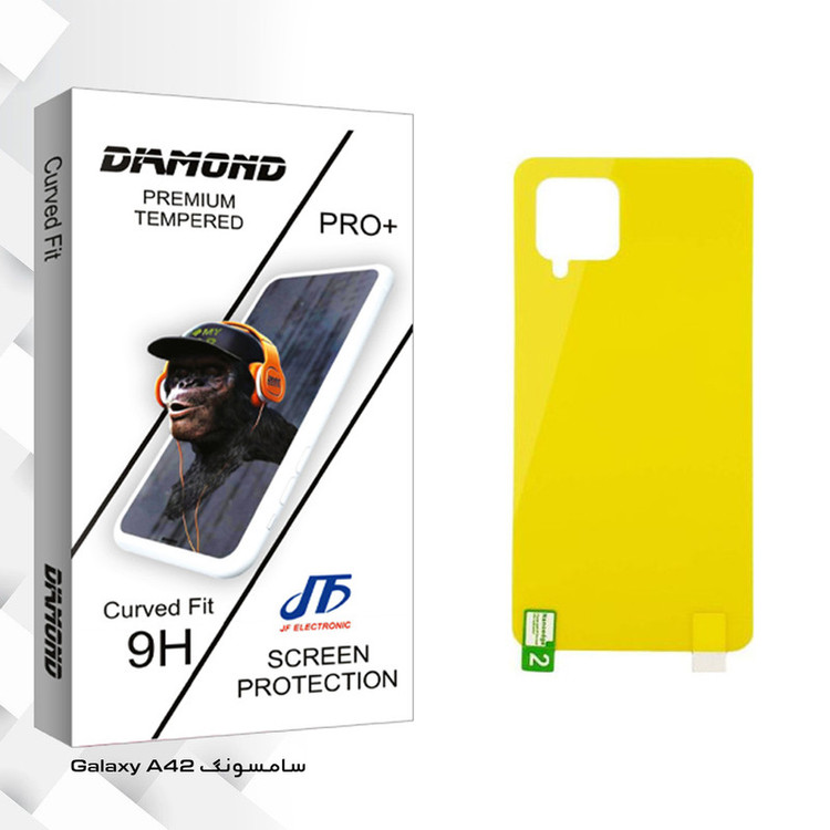 محافظ پشت گوشی جی اف مدل Diamond glass مناسب برای گوشی موبایل سامسونگ Galaxy A42