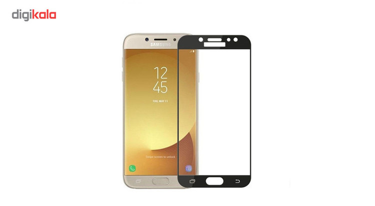 محافظ صفحه نمایش نانو و 5D هورس مدل FAG مناسب برای گوشی موبایل سامسونگ Galaxy J7 Pro مجموعه سه عددی