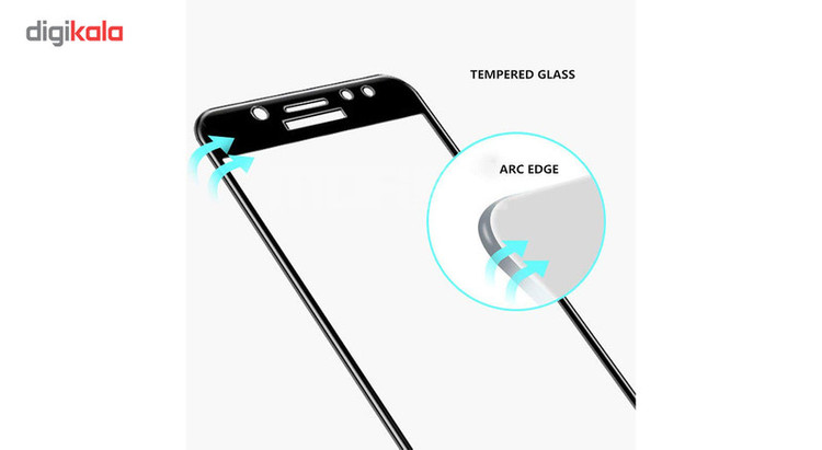 محافظ صفحه نمایش نانو و 5D هورس مدل FAG مناسب برای گوشی موبایل سامسونگ Galaxy J7 Pro مجموعه سه عددی