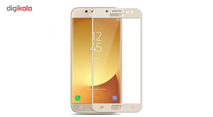 محافظ صفحه نمایش نانو و 5D هورس مدل FAG مناسب برای گوشی موبایل سامسونگ Galaxy J7 Pro مجموعه سه عددی
