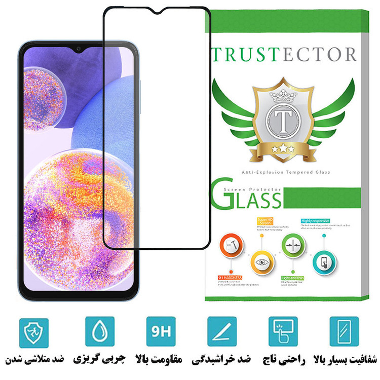 محافظ صفحه نمایش سرامیکی مات تراستکتور مدل MCERAMT مناسب برای گوشی موبایل سامسونگ Galaxy A23