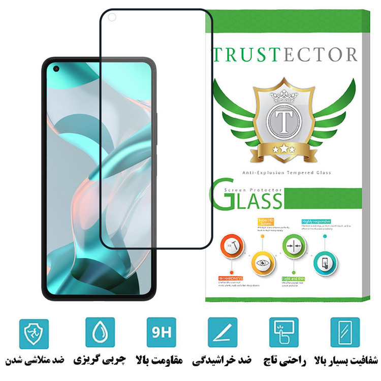 محافظ صفحه نمایش سرامیکی مات تراستکتور مدل MCERAMT مناسب برای گوشی موبایل شیائومی 11 Lite 5G NE