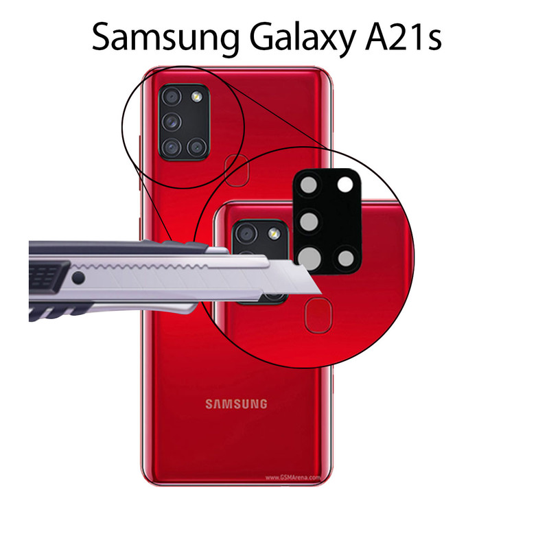 محافظ لنز دوربین هورس مدل LFUL مناسب برای گوشی موبایل سامسونگ Galaxy A21s