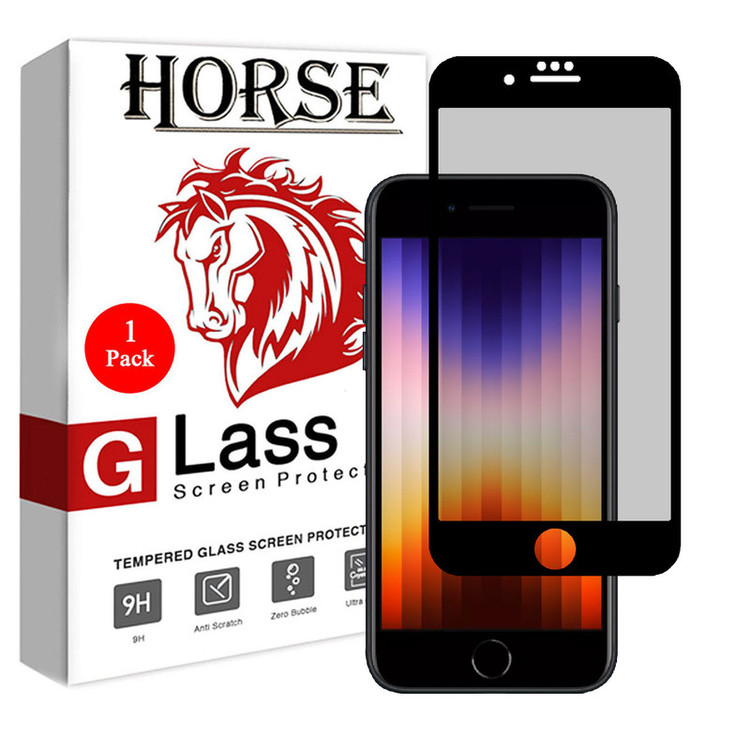 محافظ صفحه نمایش حریم شخصی هورس مدل PRV مناسب برای گوشی موبایل اپل iPhone SE 2022