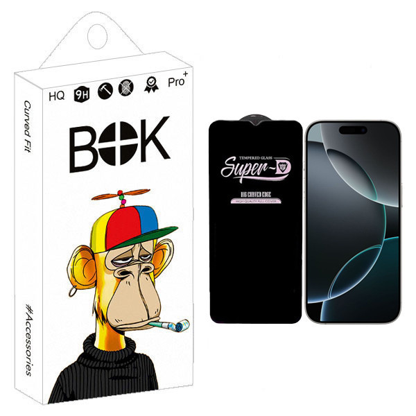 محافظ صفحه نمایش بوک مدل SuperD Guard مناسب برای گوشی موبایل اپل iphone 16 Pro max