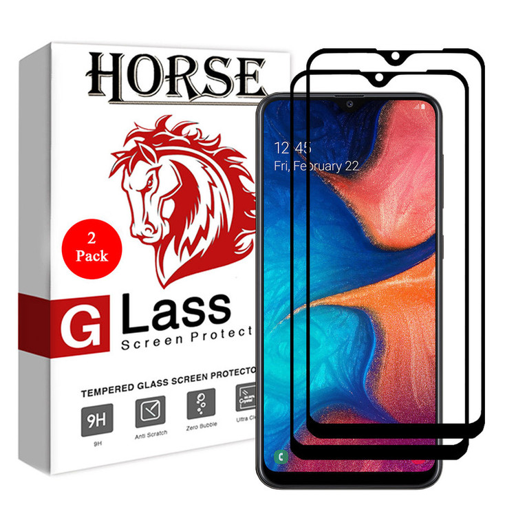محافظ صفحه نمایش هورس مدل FAG مناسب برای گوشی موبایل سامسونگ Galaxy A20e بسته دو عددی