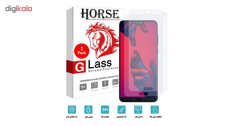 محافظ صفحه نمایش هورس مدل FSN مناسب برای گوشی موبایل هوآوی P20 Pro بسته دو عددی