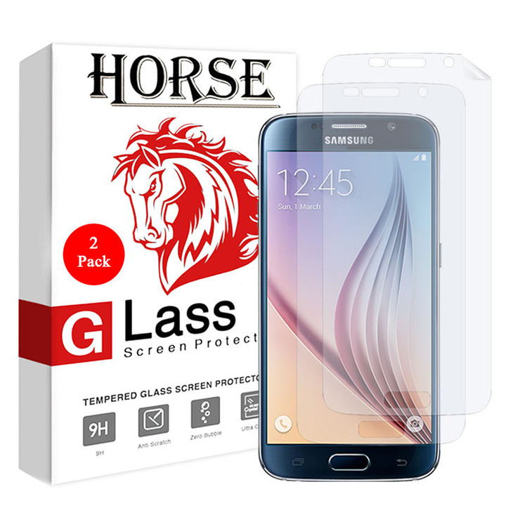 محافظ صفحه نمایش نانو هورس مدل FSN مناسب برای گوشی موبایل سامسونگ Galaxy S6 بسته دو عددی
