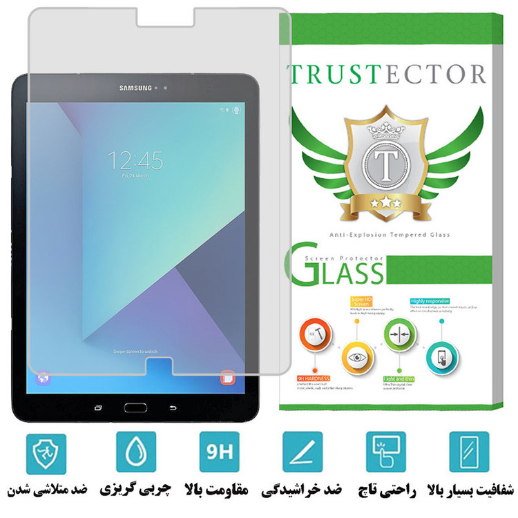 محافظ صفحه نمایش تراستکتور مدل TS2TA مناسب برای تبلت سامسونگ Galaxy Tab S3 9.7