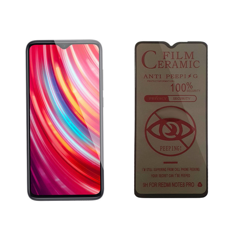محافظ صفحه نمایش حریم شخصی مدل PR CRG01me مناسب برای گوشی موبایل شیائومی Redmi Note 8 Pro
