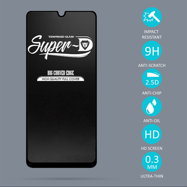 محافظ صفحه نمایش مدل Super D مناسب برای گوشی موبایل سامسونگ Galaxy A50s