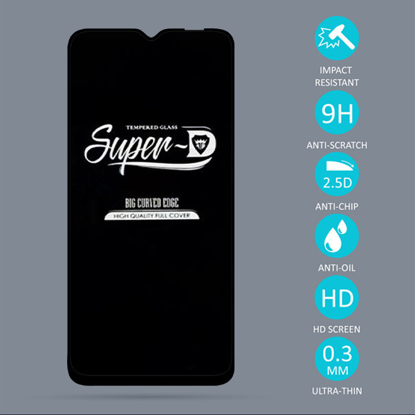 محافظ صفحه نمایش مدل SUPER-D مناسب برای گوشی موبایل شیائومی Redmi 9