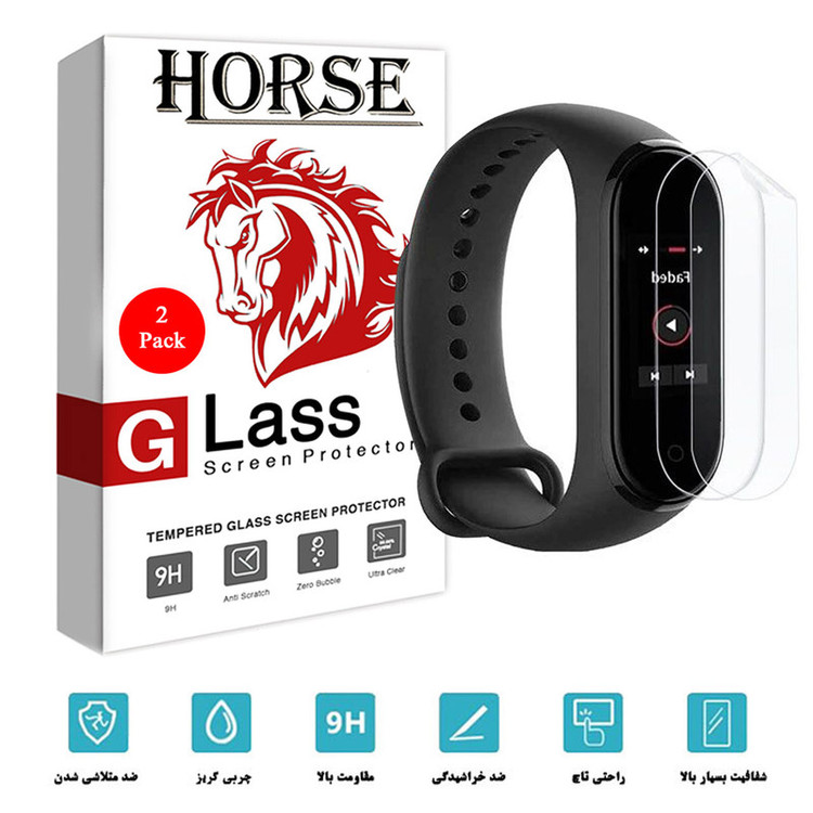 محافظ صفحه نمایش هورس مدل FSN مناسب برای مچ بند هوشمند شیائومی Mi Band 5