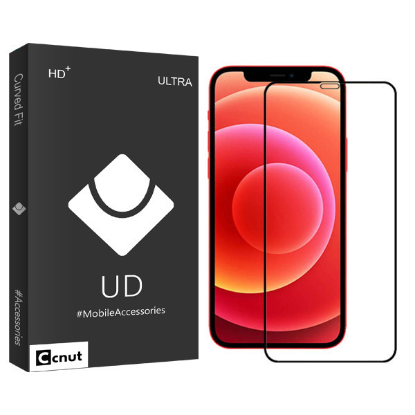 محافظ صفحه نمایش کوکونات مدل UD Black مناسب برای گوشی موبایل اپل Iphone 12