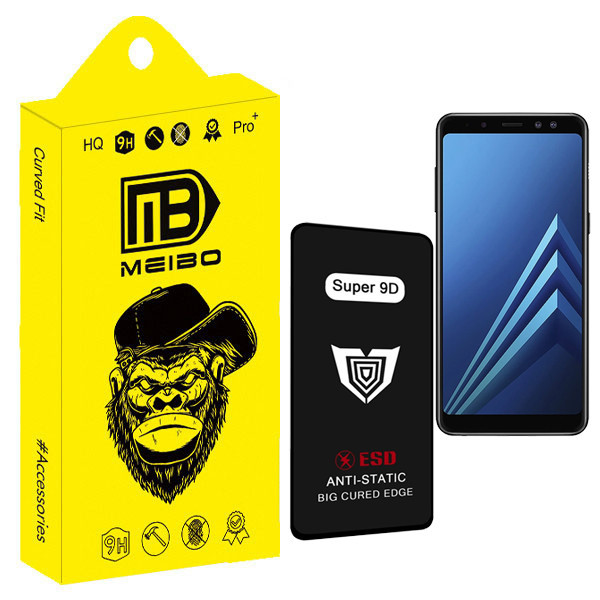 محافظ صفحه نمایش میبو مدل Super 9D Pro مناسب برای گوشی موبایل سامسونگ galaxy a8 / a8 2018