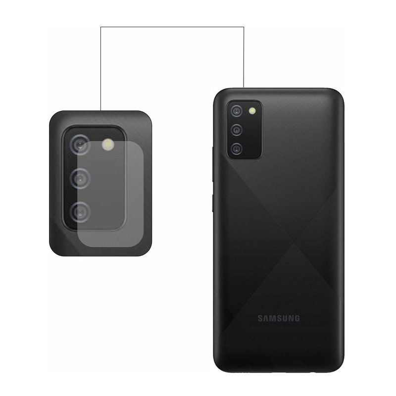 محافظ لنز دوربین مدل ROCKO مناسب برای گوشی موبایل سامسونگ GALAXY A02S
