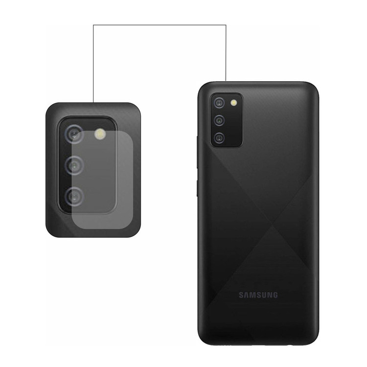 محافظ لنز دوربین مدل ROCKO مناسب برای گوشی موبایل سامسونگ GALAXY A02S