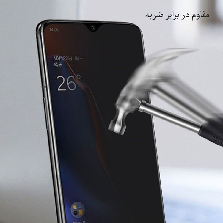 محافظ صفحه نمایش حریم شخصی مدل PRV مناسب برای گوشی موبایل شیائومی Poco M3 بسته دو عددی