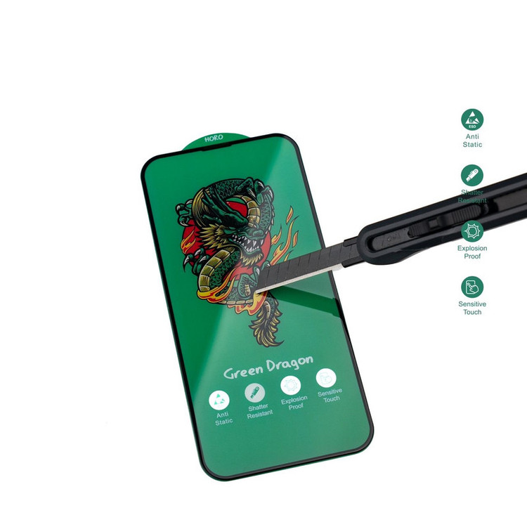 محافظ صفحه نمایش گریفین مدل Dragon مناسب برای گوشی موبایل اپل iPhone 13 pro max