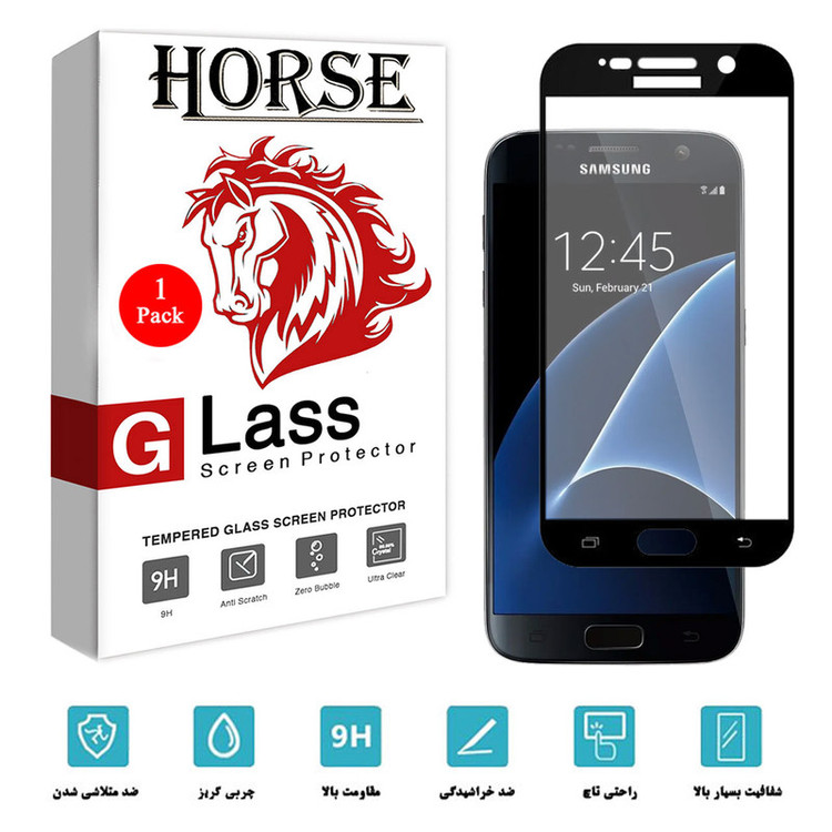 محافظ صفحه نمایش سرامیکی هورس مدل CMA-H مناسب برای گوشی موبایل سامسونگ Galaxy S7
