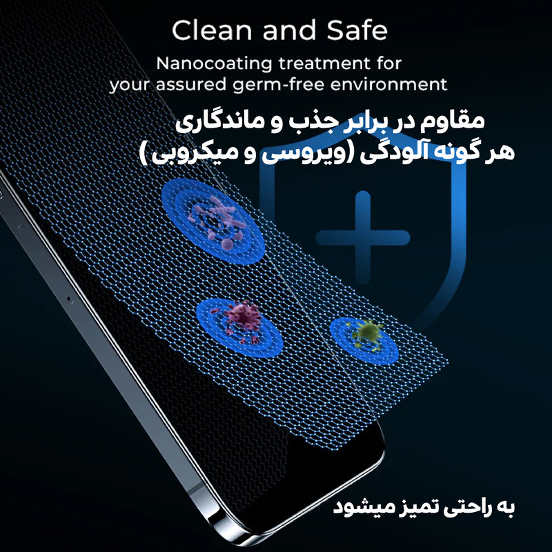 محافظ صفحه نمایش هورس مدل PURE مناسب برای گوشی موبایل اپل iPhone 13 Pro Max