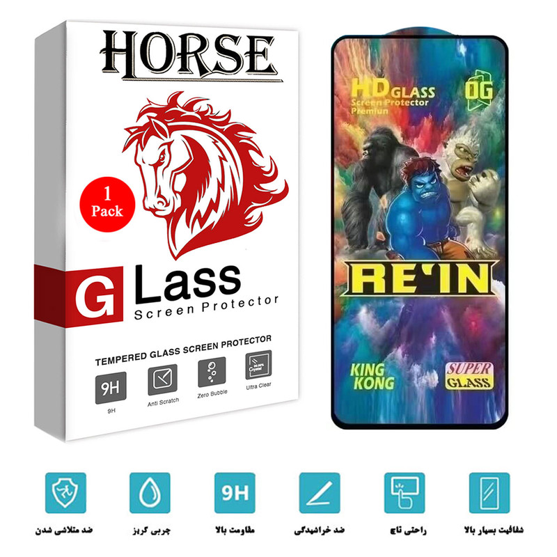 محافظ صفحه نمایش هورس مدل REIN مناسب برای گوشی موبایل اپل iPhone 12 Pro Max