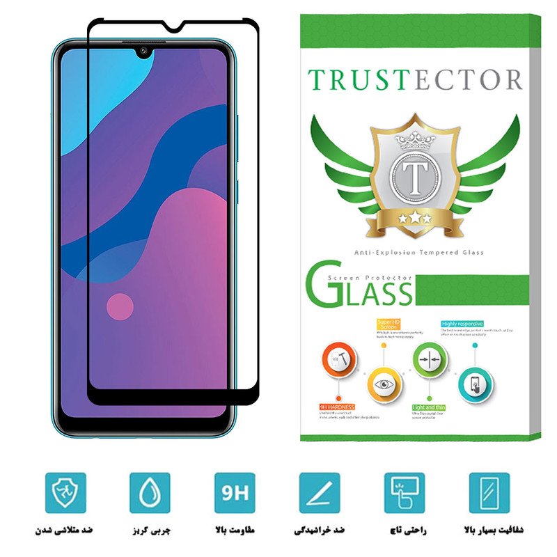 محافظ صفحه نمایش تراستکتور مدل FUL-T مناسب برای گوشی موبایل آنر 9A