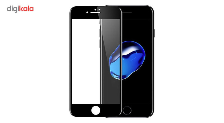 محافظ صفحه نمایش شیشه ای کوالا مدل Full Cover مناسب برای گوشی موبایل اپل آیفون7 Plus