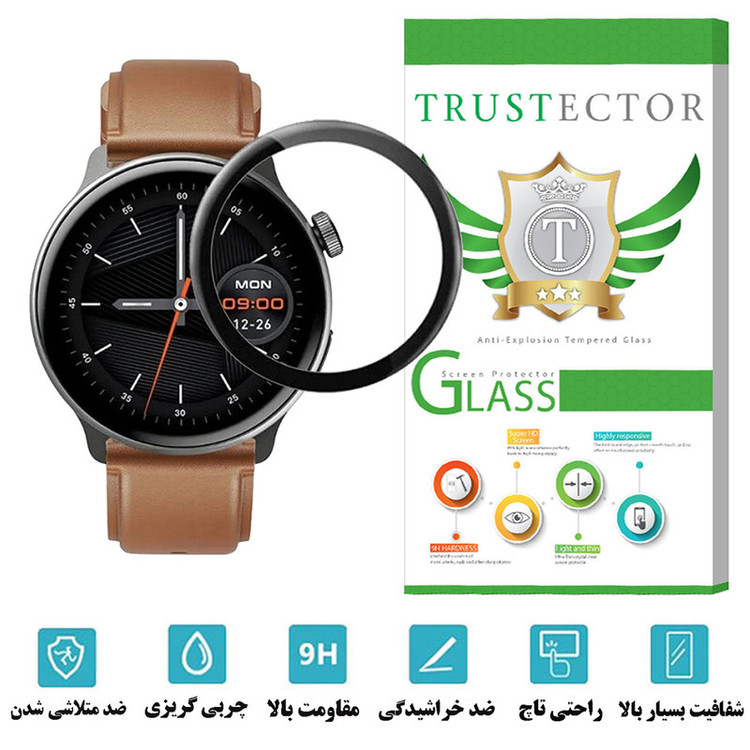 محافظ صفحه نمایش تراستکتور مدل PMMAWT مناسب برای ساعت هوشمند شیائومی Mibro Lite 2