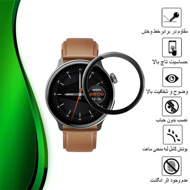 محافظ صفحه نمایش تراستکتور مدل PMMAWT مناسب برای ساعت هوشمند شیائومی Mibro Lite 2