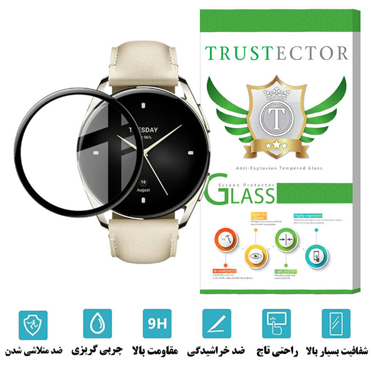 محافظ صفحه نمایش تراستکتور مدل PMMAWT مناسب برای ساعت هوشمند شیائومی Watch S2 46 mm