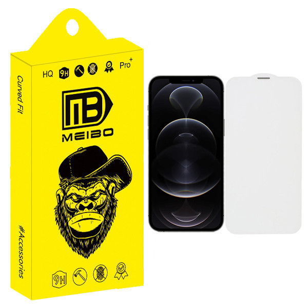 محافظ صفحه نمایش میبو طرح بی حاشیه مدل Voice Gate مناسب برای گوشی موبایل اپل IPhone 12 pro Max