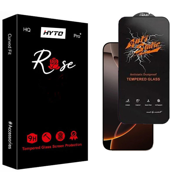 محافظ صفحه نمایش هیتو مدل Rose Antistatic Touch مناسب برای گوشی موبایل اپل IPhone 16 Pro