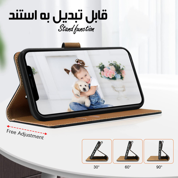 محافظ صفحه نمایش فورس گلس مدل M_SUDKIF مناسب برای گوشی موبایل اپل iPhone 6 / 6S به همراه کیف کلاسوری