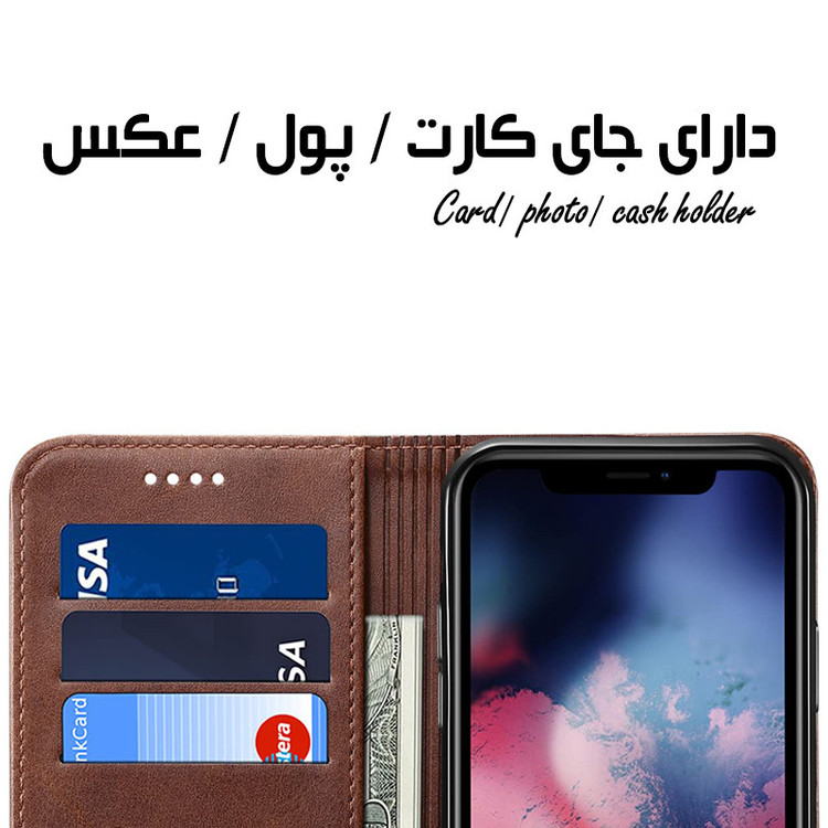 محافظ صفحه نمایش فورس گلس مدل M_SUDKIF مناسب برای گوشی موبایل اپل iPhone 6 / 6S به همراه کیف کلاسوری