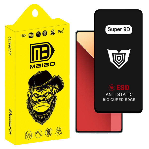 محافظ صفحه نمایش فول میبو مدل Super 9D Guard مناسب برای گوشی موبایل شیائومی redmi note 13 pro 4g / rm note 12 pro 5g / note12 pro plus / note 12 turbo / rm note 13 5g / note 13r pro 5g / poco f3 gt 5g / f4 gt 5g / poco x5 pro / poco m6 pro / poco f5