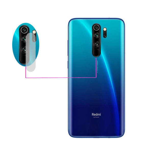 محافظ صفحه نمایش وپشت گوشی روبیکس مدل SA-Note8proمناسب برای گوشی موبایل شیائومی Redmi Note 8 pro به همراه محافظ لنز دوربین