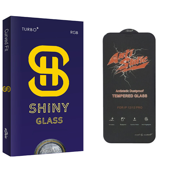 محافظ صفحه نمایش آتوچبو مدل Shiny Glass ANTI-STATIC مناسب برای گوشی موبایل اپل iPhone XR / 11