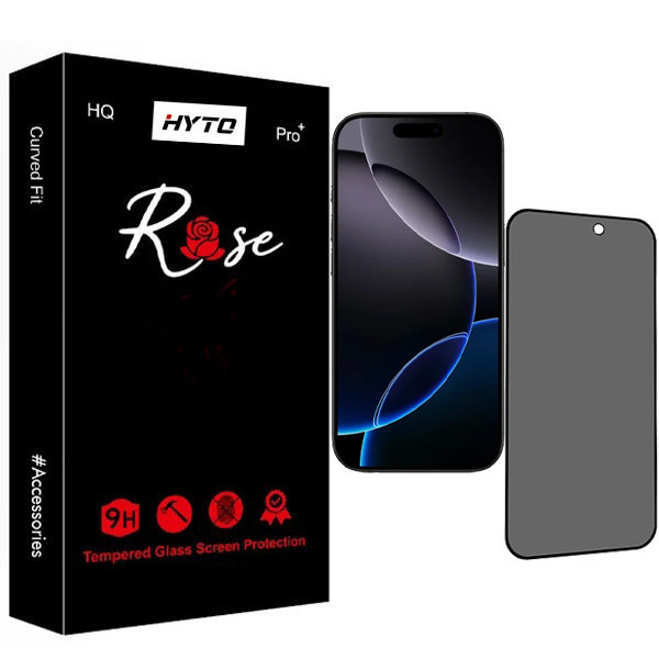 محافظ صفحه نمایش حریم شخصی هیتو مدل rose 005 مناسب برای گوشی موبایل اپل iphone 16