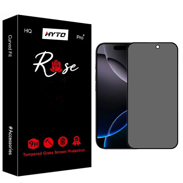 محافظ صفحه نمایش حریم شخصی هیتو مدل rose 005 مناسب برای گوشی موبایل اپل Iphone 16