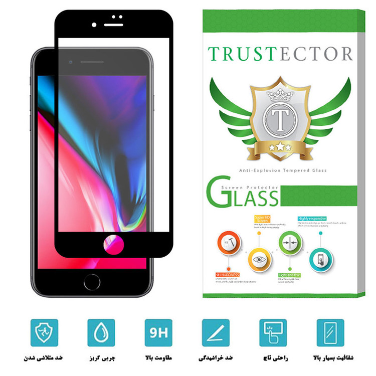 محافظ صفحه نمایش سرامیکی تراستکتور مدل CMA-T مناسب برای گوشی موبایل اپل iPhone 7