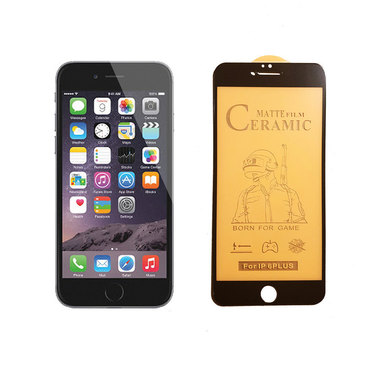 محافظ صفحه نمایش سرامیکی مات گریفین مدل FLCRM GN mo مناسب برای گوشی موبایل اپل iPhone 6 Plus
