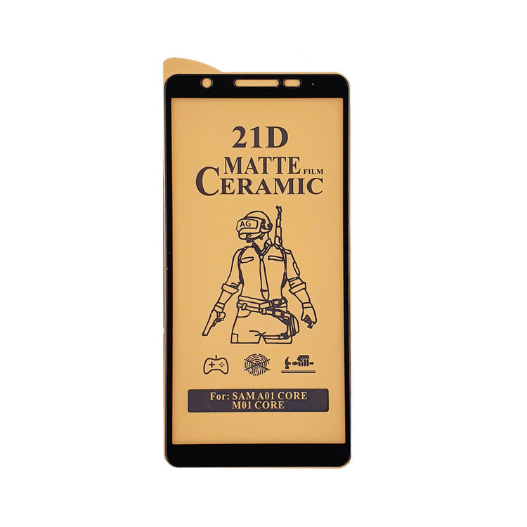 محافظ صفحه نمایش سرامیکی مات گریفین مدل FLCRM GN mo مناسب برای گوشی موبایل سامسونگ Galaxy A01 Core
